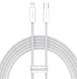 Baseus Unbreakable Series Fast Charging Data Cable Type-C to iP 20W 2m Stellar White