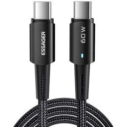 ESSAGER CG03 Type-C to Type-C 27W black