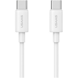 Usams SJ711 Type-C To Type-C 60W Fast Charging Data Cable white