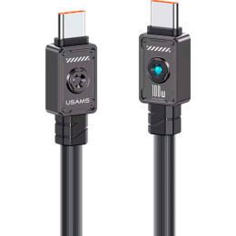 Usams US-SJ684 Type-C TO Type-C 100W 1.2m black