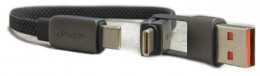 ACEFAST C13-05 USB/Type-C to Type-C 3A, 0.2m, nylon, zinc connectors, Black