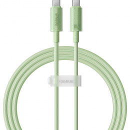 Baseus Habitat Series Fast Charging Cable Type-C to Type-C 100W 1m Natural Green