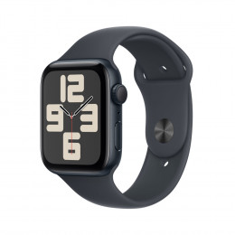 Apple Watch Series SE 2 2024 GPS 40mm Midnight Aluminium Case with Midnight Sport Band - M/L (MXE93)