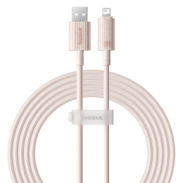 Baseus Habitat Series Fast Charging Cable USB to iP 2.4A 2m Wheat Pink