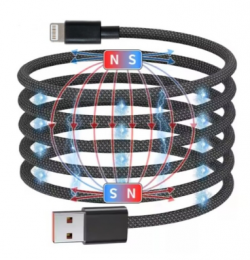 NN SN3 Magnetic Usb lightning 1m 100W black