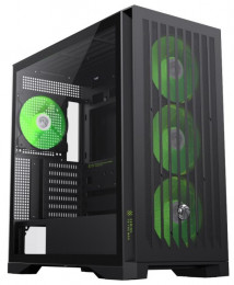 Gamemax Leader 2 Black with window (LEADER 2 BK)