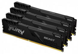 Kingston FURY (ex. HyperX) Beast XMP Black DDR4 4x16GB (KF432C16BB1K4/64)