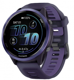 Garmin Forerunner 570 47mm Indigo Aluminium w. Translucent Imperial Purple/Indigo Band (010-02971-02) EU