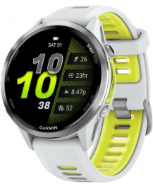Garmin Forerunner 970 Titanium w. Whitestone Case and Whitestone/T. Amp Yellow Band (010-02969-01/11) EU