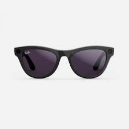 Ray-Ban Meta Skyler Shiny Black/Amethyst Transitions (RW4010 601/CH 52-20)