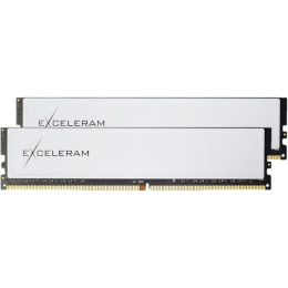 EXCELERAM Black&White DDR4 2666MHz 32GB Kit 2x16GB White Sark (EBW4322619XD)