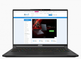 MSI Stealth 16 AI (A2HWGG-008US) EU