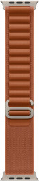 Apple for Apple Watch 49mm - Alpine Loop Natural Titanium Finish Terra Cotta - Medium (MFTC4)