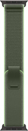 Apple for Apple Watch 49mm - Trail Loop Black Titanium Finish Green/Neon - M/L (MG9P4)