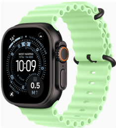 Apple Watch Ultra 3 GPS + Cellular 49mm Black Tit. Case w. Neon Green O. Band (MF254+MGCL4)