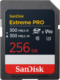SanDisk Extreme Pro SDXC 256GB V90 UHS-II (SDSDXDM-256G-GN4IN)