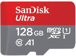 SanDisk Ultra microSDXC 128GB UHS-I U1 V10 (SDSQUAB-128G-GN6MN)