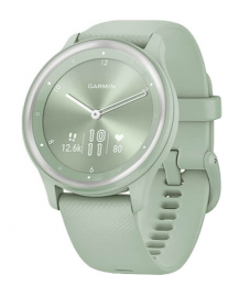 Garmin Vivomove Sport Cool Mint Case and S. Band w. Silver Accents (010-02566-03) EU