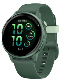 Garmin Vivoactive 6 Metallic Jasper Green with Jasper Green Band (010-02985-02) EU
