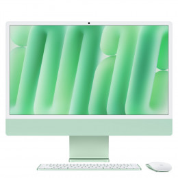 Apple iMac 24 М3 4.5К 10-ядер GPU 256GB Green (MQRN3)