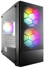 1stPlayer X4-M-BK-2F1P-1F1 Black with window