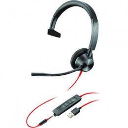 Poly Blackwire 3315, USB-A, Black (76J12AA)
