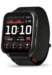 Garmin Venu X1 Black with Slate Titanium Caseback and Black ComfortFit Nylon Band (010-02980-00/02) EU