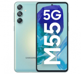 Смартфон Samsung Galaxy M55 5G 8/128GB Light Green (SM-M556BLGV)