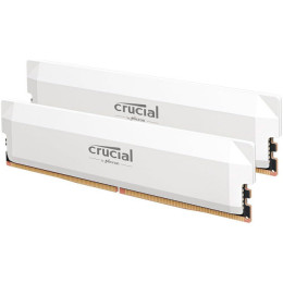 CRUCIAL DDR5 Pro Overclocking White DDR5 6400MHz 32GB Kit 2x16GB (CP2K16G64C38U5W)