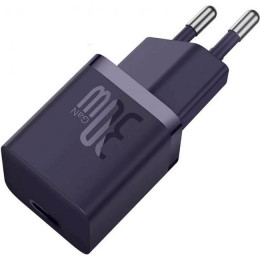 Baseus GaN5 Fast Charger(mini) 1C 30W EU Purple