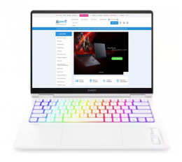 HP Omen Transcend Laptop 14-fb0018ua (A3HY9EA) Ceramic White EU