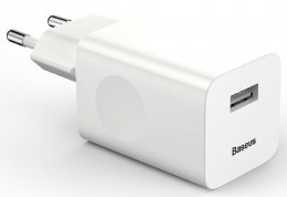 BASEUS Charging Quick Charger 1USB/2A White CCALL-BX02 дефект пакування