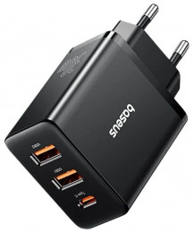 Baseus Cube Fast Charger 2U+C 30W EU Cluster Black P10111402113-00