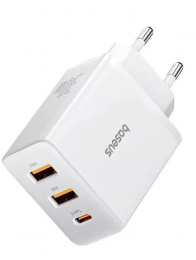 Baseus Cube Fast Charger 2U+C 30W EU Cluster White P10111402213-00