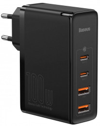 Baseus GaN2 Pro Quick Charger 2C+2U 100W EU Black CCGAN2P-L01