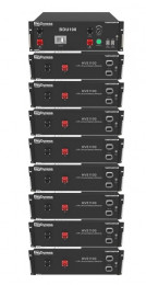 DYNESS HV51100-8, 40.96kW, 409.6V, 100Ah, LiFePO4, BDU100, RACK