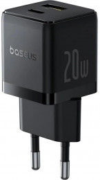Baseus Palm Type-C+USB 20W Black P10111608113-00