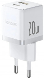 Baseus Palm Type-C+USB 20W White P10111608213-00