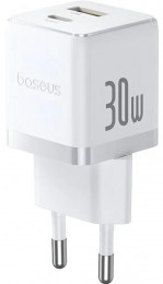 Baseus Palm Type-C+USB 30W White P1011160A213-00