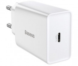Baseus Speed Mini Quick Charger 1C 20W EU White CCFS-SN02