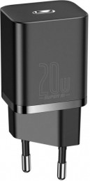 Baseus Super Si Quick Charger 1C 20W EU Black CCSUP-B01