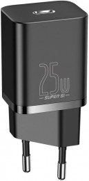 Baseus Super Si Quick Charger 1C 25W EU Black CCSP020101