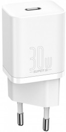 Baseus Super Si Quick Charger 1C 30W EU White CCSUP-J02