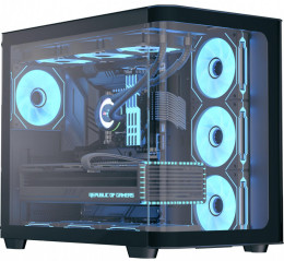 AeroCool P500C-G-BK-v1 Black with window (ACCM-PN01043.11)