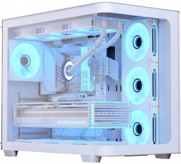 AeroCool P500C-G-WT-v1 White with window (ACCM-PN01043.21)