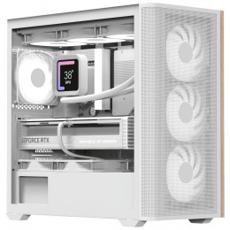 AeroCool D301A-G-WT-v2 White with window (ACCS-DS03043.21)