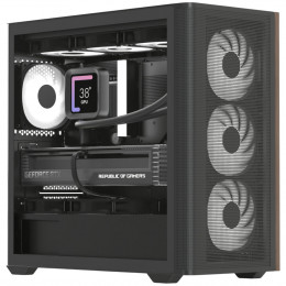 AeroCool D301A-G-BK-v2 Black with window (ACCS-DS03043.11)
