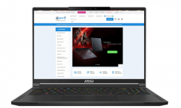 MSI Stealth A16 AI+ (STEALA16AI A3XWJG 084XUA) 