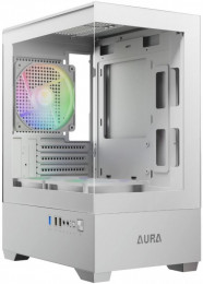 Gamdias Aura GC9M WH ARGB White with window (4711514502534)