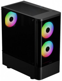 Gamdias Talos E3 CG Black with window (4711514501193)